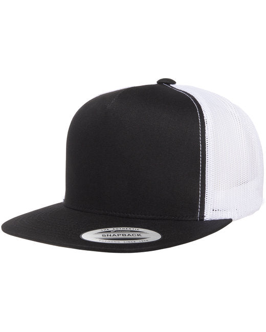 Personalized 5-Panel Classic Trucker Cap Snap-back