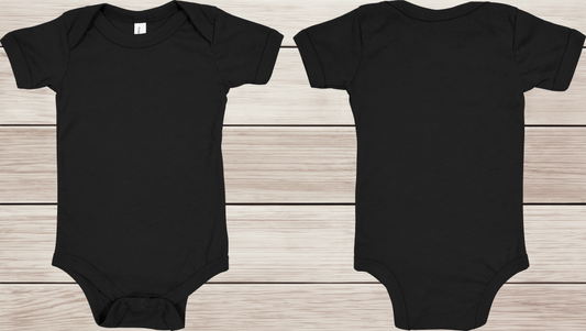 Bella + Canvas Infant Short Sleeve Onesie (FRONT & BACK)