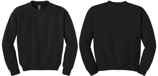 Youth Heavy Blend Crewneck Sweatshirt (FRONT & BACK)