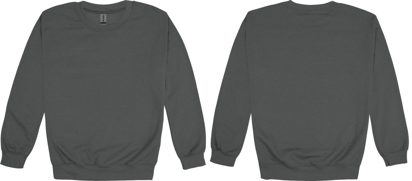 Adult Heavy Blend Crewneck Sweatshirt (FRONT & BACK)