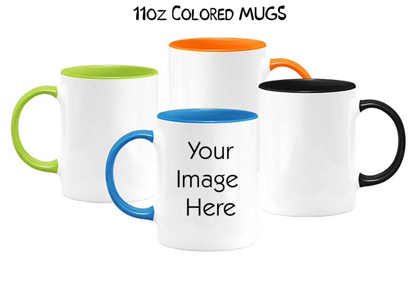 11oz Colored Mugs